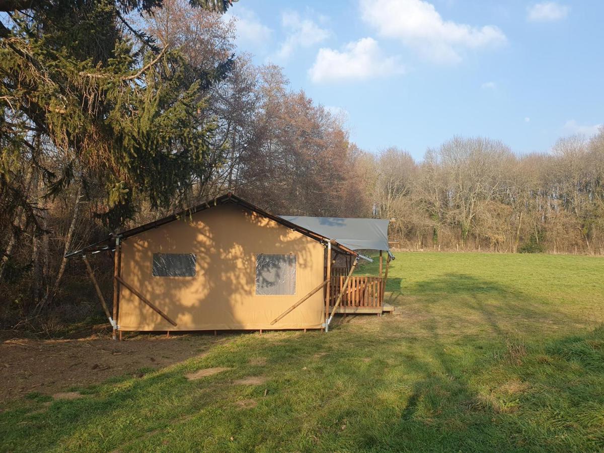 Luxury Safari Tents At Moulin Du Pommier Glamping & Camping Saulgond Eksteriør bilde