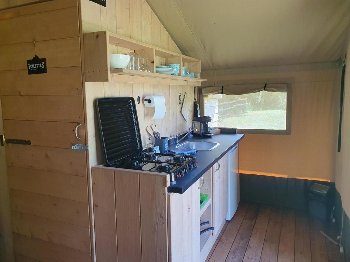 Luxury Safari Tents At Moulin Du Pommier Glamping & Camping Saulgond Eksteriør bilde