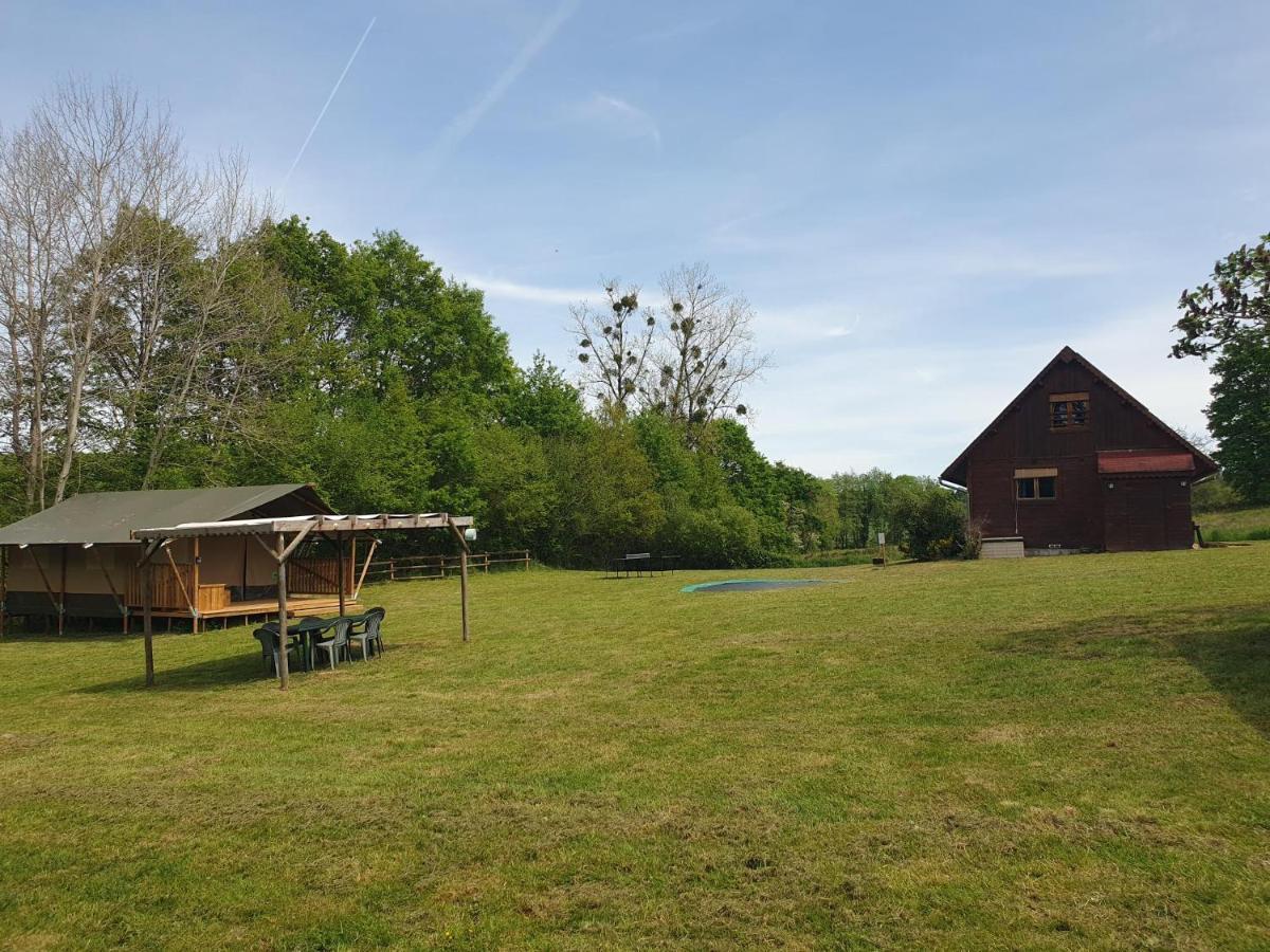 Luxury Safari Tents At Moulin Du Pommier Glamping & Camping Saulgond Eksteriør bilde