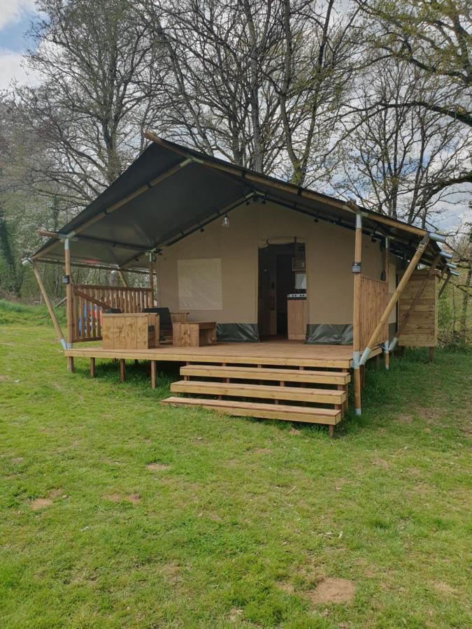 Luxury Safari Tents At Moulin Du Pommier Glamping & Camping Saulgond Eksteriør bilde