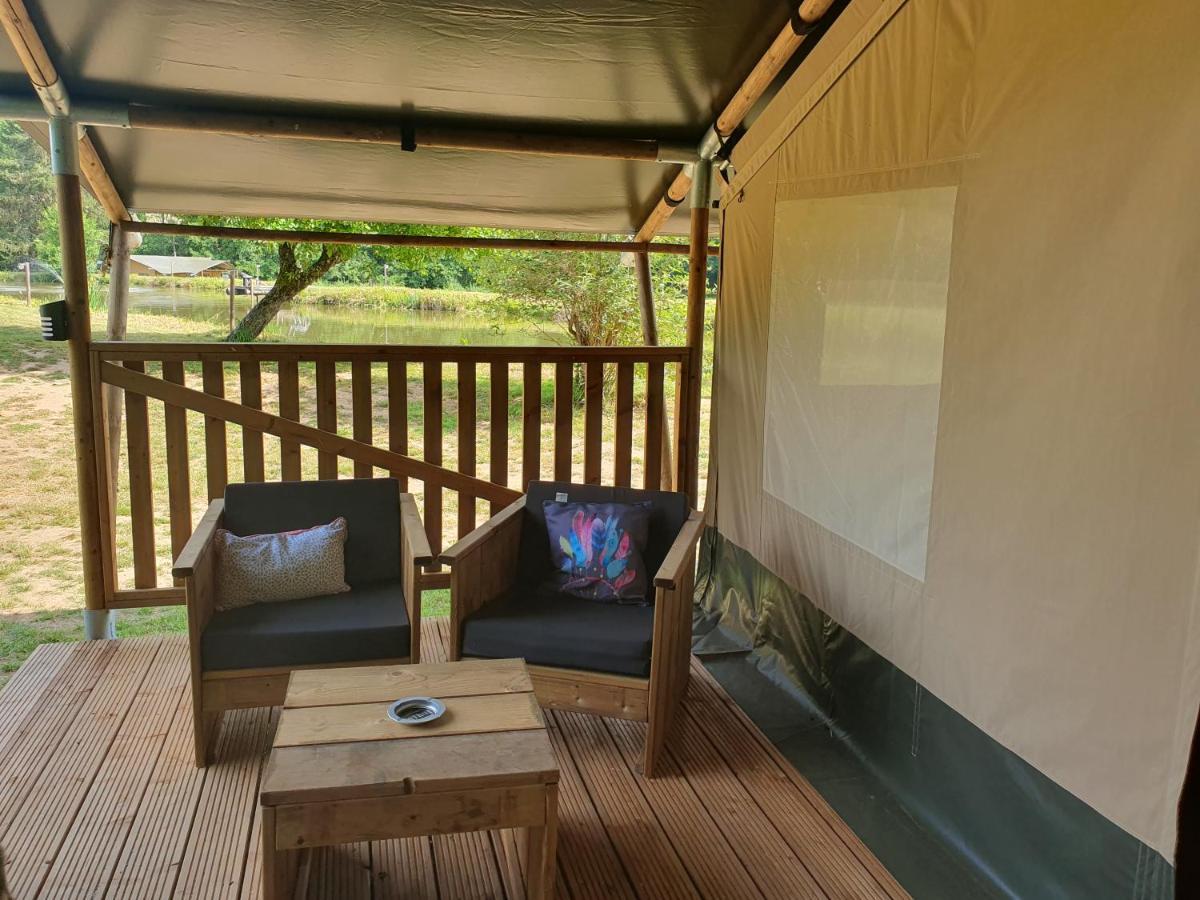 Luxury Safari Tents At Moulin Du Pommier Glamping & Camping Saulgond Eksteriør bilde